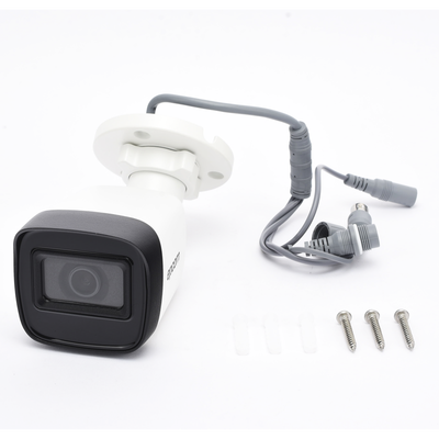 Bala TURBOHD 5 Megapixel / Lente 2.8 mm / 4 Tecnologías (TVI / AHD / CVI / CVBS) / 30 mts SMART IR EXIR / Exterior IP67 / dWDR / Metal