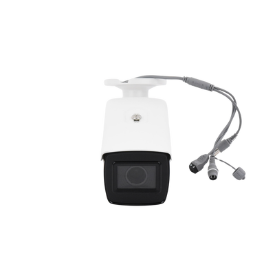 Bala TURBOHD 5 Megapixel / Lente Mot. 2.7 a 13.5 mm / 40 mts IR EXIR / dWDR / TVI-AHD-CVI-CVBS / Exterior IP67  / 12 Vcc / 24 VCA