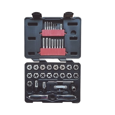 Juego para Roscado Métrico, Tarrajas y Machuelos 75 piezas