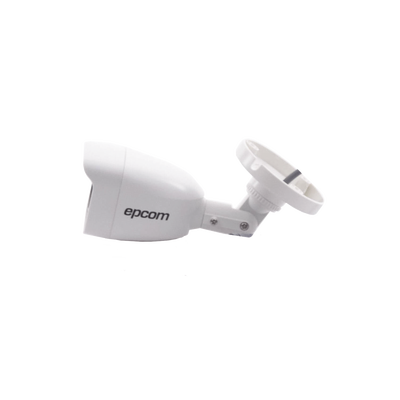 Bala TURBOHD 2 Megapíxeles (1080p) / Gran Angular 103° / Lente 2.8 mm / IR EXIR Inteligente 20 mts / Exterior IP66 / dWDR / TVI-AHD-CVI-CVBS / Policarbonato