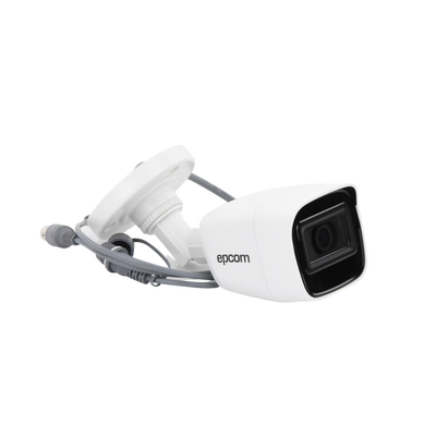 AUDIO POR COAXITRON / Bala TURBOHD 2 Megapixel (1080p) / Gran Angular 106° / Lente 2.8 mm / 25 mts IR EXIR / Exterior IP66 / 4 Tecnologías / dWDR