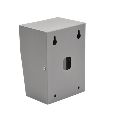 Cubierta Industrial para montaje de Porteros IP Fanvil y Grandstream, pintura electrostática color gris.