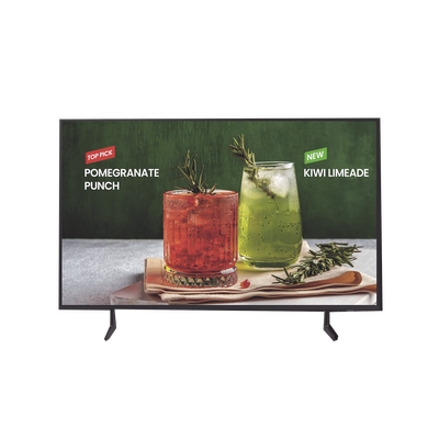 Television Profesional LED de 50" / UHD 4K (3840x2160p) / 3 años de garantia /  Entradas de Video HDMI / Bocinas Integradas de 10 W / Compatible VESA / Ideal para uso comercial y residencial.