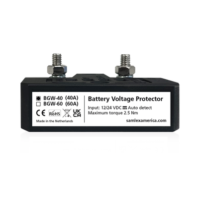 Protector de Baterías 12/24V a Prueba de Agua 40 A