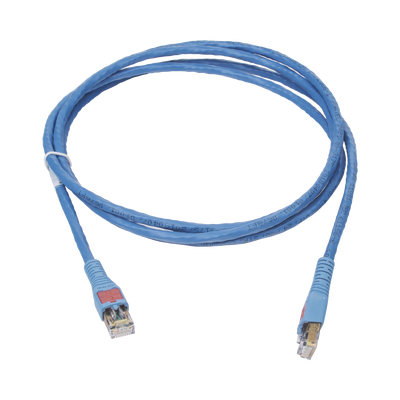 Patch Cord Tipo BladePatch, Desconexión Desde la Bota, Cat6, 7ft, Color Azul, Versión Bulk (Sin Empaque Individual)
