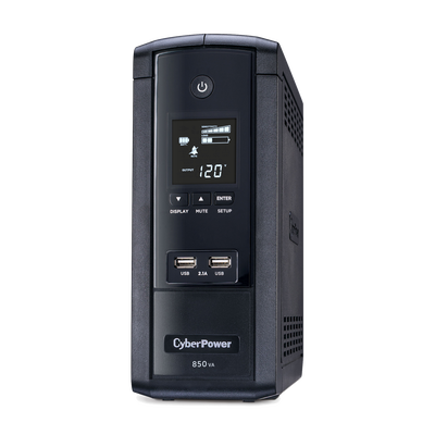 UPS de 850 VA/510 W, Topología Línea Interactiva, Entrada 120 Vca NEMA 5-15P, Tipo Torre, Con 10 Tomas NEMA 5-15R, 5 años de garantía