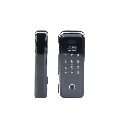 Cerrojo Electrónico con Lector de Huella/ Contraseña/ Tarjeta para Puerta de Vidrio