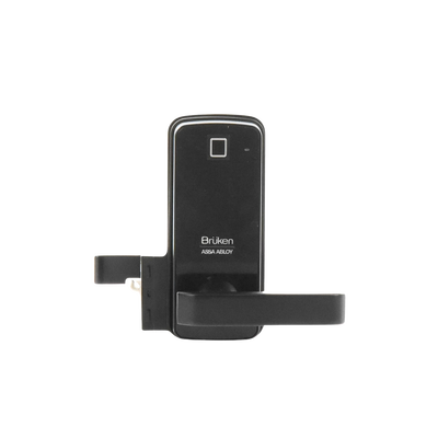 Cerrojo Electrónico con Manija y Lector de Huella/ Tarjeta para Puerta de Vidrio