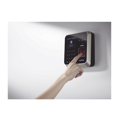 Lector de huella con  Inteligencia Artificial, mas exacto, Uso  para Control de acceso  Tiempo y Asistencia