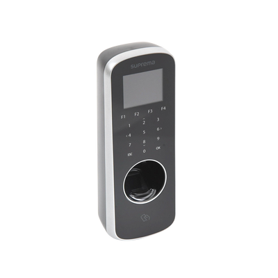 BioStation L2 Lector de Huella Delgado con Teclado Touch y  Lector 13.56 MHz MIFARE®/ NFC /DESFire/DESFire EV1/ Felica