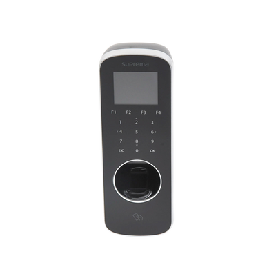 BioStation L2 Lector de Huella Delgado con Teclado Touch y  Lector 13.56 MHz MIFARE®/ NFC /DESFire/DESFire EV1/ Felica