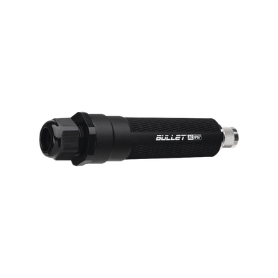 Radio Doble Banda Bullet airMAX AC IP67 hasta 160 Mbps en 2.4 GHz (2412-2472 MHz) o 300 Mbps en 5 GHz (5150-5875 MHz)