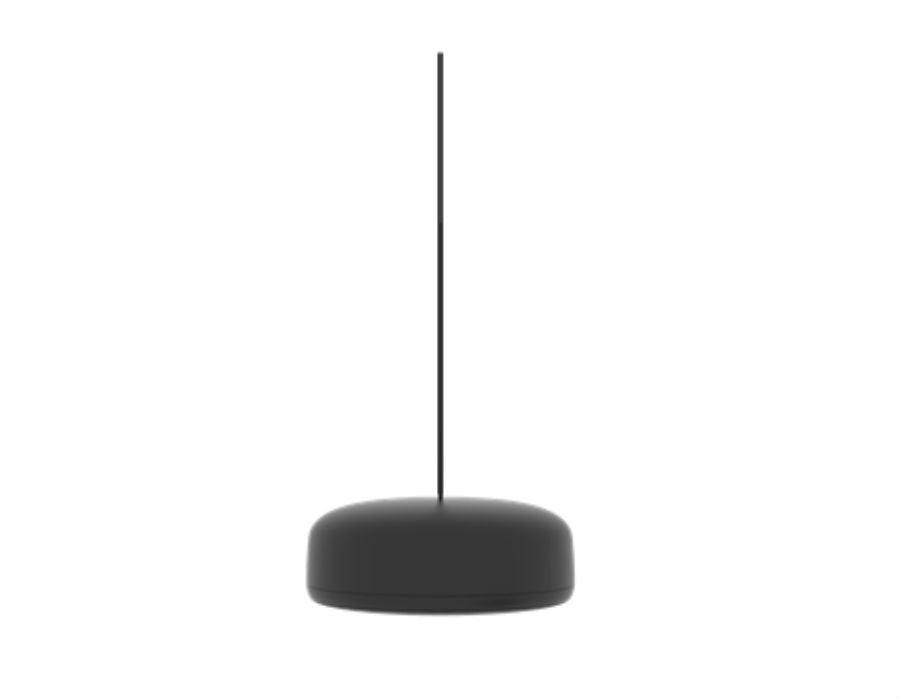 BIAMP Desono P6-SM Black Altavoz colgante negro de 6.5 pulgadas, de 2 vías, de 70 V/100 V o 16 ohmios de baja impedancia. 60 W continuos, 240 W pico, 1 PAR