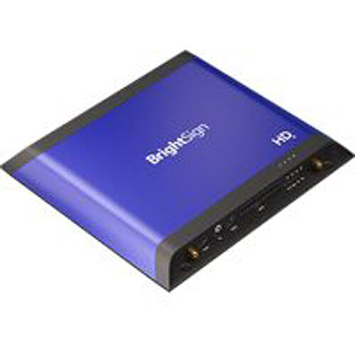 Reproductor multimedia comercial BrightSign HD1025 para señalización digital 4K, disponible en Store Smart House.