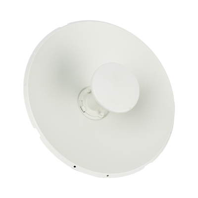 Antena direccional tipo plato de 25 dBi / Rango de frecuencia de 5.150 a 7.125 GHz / MIMO 2X2 / Para climas Hostiles IP67