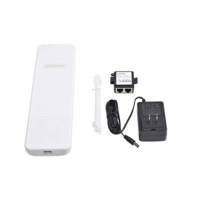 Punto de Acceso Super WiFi y PTMP , Antena Sectorial Integrada de 70°, Hasta 500 m de Cobertura, Doble Banda en 2.4 y 5 GHz AC, Hasta 256 Usuarios Concurrentes, Soporta Fichas-Vouchers.