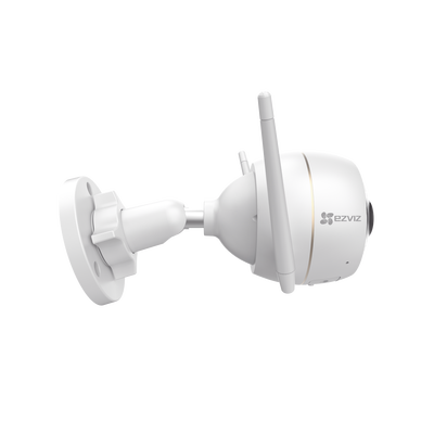 Bala IP 2 Megapíxel / Wi-Fi  / Doble Lente / COLORES EN OSCURIDAD / Deteccion de Personas o Vehículos  / Cruce de Línea / Intrusión a un área / Audio de dos vías / Luz Estroboscópica / Sirena / MicroSD