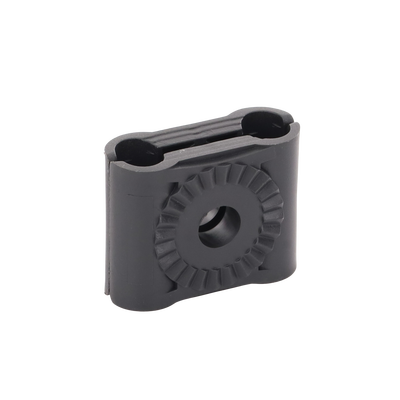 Paquete de 10 Sujetadores Plasticos Para Cable Coaxial de 3/8"