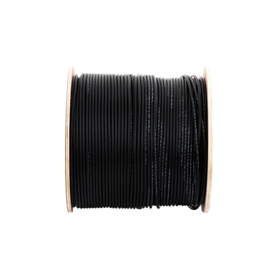 Carrete de 500 Metros / Cable Fotovoltaico Negro / 6mm² (10AWG) / Material COBRE /  2000 Vcc