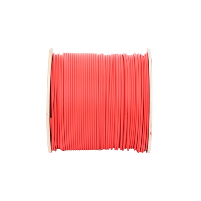 Carrete de 500 Metros / Cable Fotovoltaico Rojo  / Material COBRE / 6mm² (10AWG) / 2000 Vcc