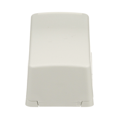 Caja de Montaje en Superficie, Para 1 Módulo Mini-Com, Color Blanco Mate