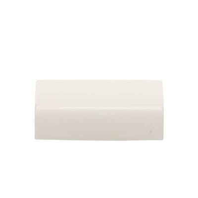 Unión recta, para uso con canaleta LD5, material ABS, Color Blanco Mate