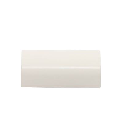 Unión recta, para uso con canaleta LD5, material ABS, Color Blanco Mate