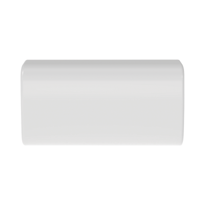 Unión recta, para uso con canaleta LD5, material ABS, Color Blanco