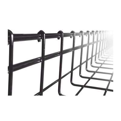 Charola Tipo Malla 105/200 mm, Acabado Electro Zinc, Hasta 334 Cables Cat6, Tramo de 3 Metros