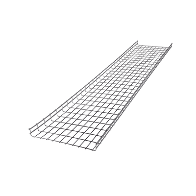 Charola Tipo Malla 54/500 mm, Acabado Electro Zinc, Hasta 430 Cables Cat6, Tramo de 3 Metros
