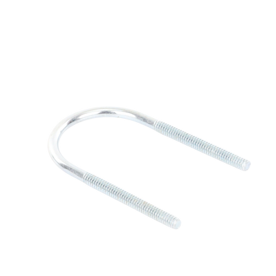 Abrazadera tipo U de 1 1/4", con acabado Electro Zinc, no incluye tuercas y arandelas