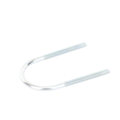 Abrazadera tipo U de 1 1/4", con acabado Electro Zinc, no incluye tuercas y arandelas
