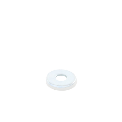 Arandela plana galvanizada de 1/4", acabado Electro Zinc