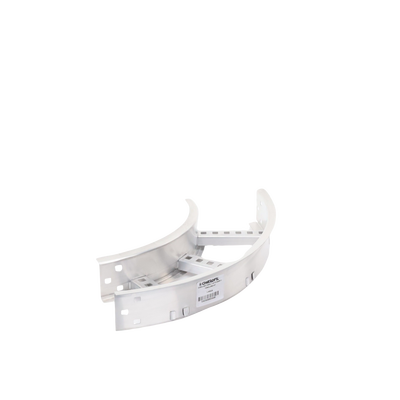 Curva Horizontal de Aluminio de 90° Perfil Z / Peralte 3 1/4" / Ancho 6" / Radio 8" / Incluye Tornillería (CHC90EZ314R8X6AK)