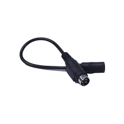 Adaptador Universal DC Hembra a Minidin 4 Pines Macho / Recomendado para DVR´s epcom / HIKVISION
