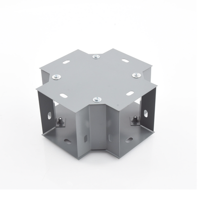 Derivación "X" 100 X 100 mm, fabricado en lámina de acero al carbón