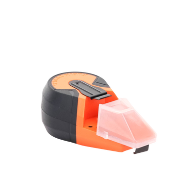 Línea de Tiza Autorretráctil con Tiza Roja para Trazado en el Trabajo