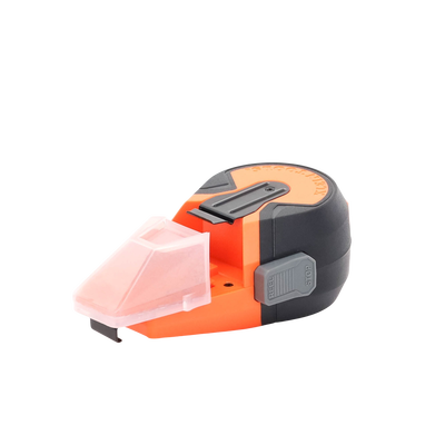 Línea de Tiza Autorretráctil con Tiza Roja para Trazado en el Trabajo