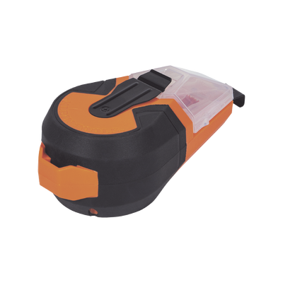 Línea de Tiza Autorretráctil con Tiza Roja para Trazado en el Trabajo