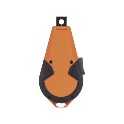 Línea de Tiza Autorretráctil con Tiza Roja para Trazado en el Trabajo