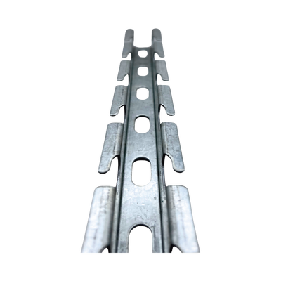 Sujetador Universal Profundo Multiusos, Tramos de 3 metros de largo, Con Acabado Electro Zinc, Complemento Ideal Para la Instalación de Charola Tipo Malla