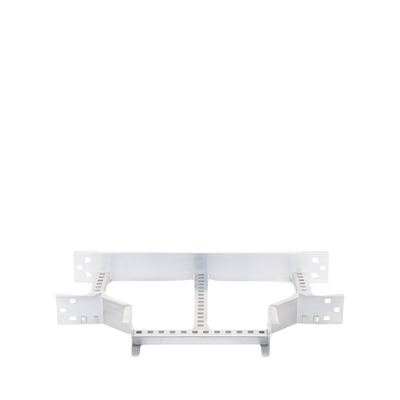 Derivación "T" Horizontal de Aluminio Perfil Z / Peralte 3 1/4" / Ancho 12"/ Radio 8" / Incluye Tornillería (CHTHEZ314R8X12AK)