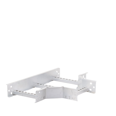 Derivación "T" Horizontal de Aluminio Perfil Z / Peralte 3 1/4" / Ancho 9"/ Radio 8" / Incluye Tornillería (CHTHEZ314R8X9AK)