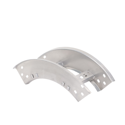 Curva Vertical Exterior de Aluminio de 90° Perfil Z / Peralte 3 1/4" / Ancho 6" / Radio 8" / Incluye Tornillería