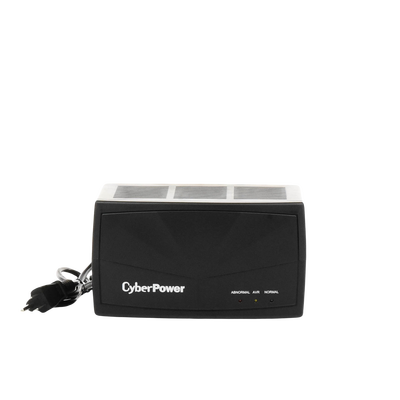 Regulador De Voltaje de 1500VA/750W, Entrada NEMA 5-15P, Con 8 Salidas NEMA 5-15R y Supresión de Picos a 245 Joules