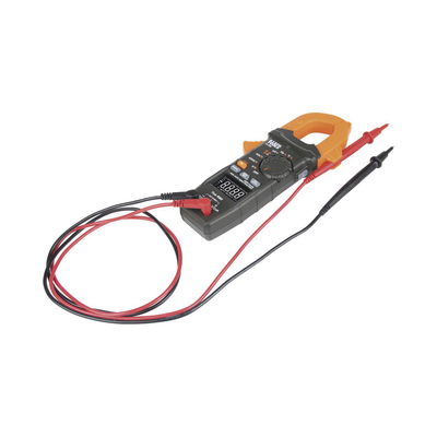 Amperímetro Digital de Gancho, Rango Automático de  400 A CA/CD. (MIDE CORRIENTE DIRECTA)