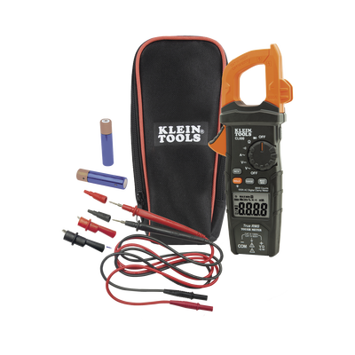 Amperímetro Digital de Gancho con Media Cuadrática Real de Rango Automático de 600 A CA.