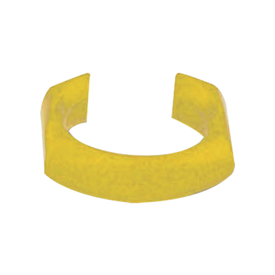 Clip de identificación para Patch Cord Siemon, Color Amarillo, Bolsa con 25 piezas