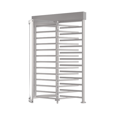 Torniquete de cuerpo completo, bidireccional acabado en acrílico y acero inoxidable