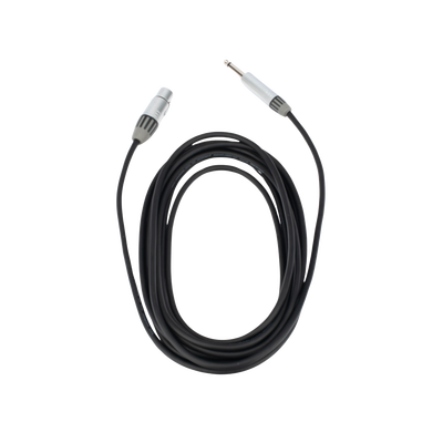 Cable de Audio | XLR 3 Polos Hembra a Plug 1/4 in mono | Conector Seetronic Serie M SCMF3 - MP2X | Longitud 3m